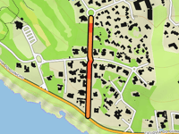 Rua do Mar from Quinta da Marinha