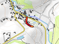 Rue Abbé Bolland vanuit Awirs