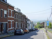 Rue Albert Thomas via Rue Reinier