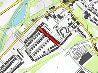 Rue Chopin z Bruay-La-Buissière