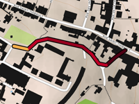 Rue d'Enfer & Rue du Collège von Provins