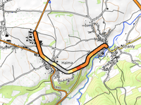 Rue de Dinant z Changly przez Halma