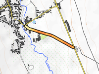 Montée du secteur de Briastre à Solesmes