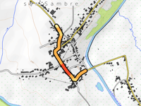 Rue de l'Église da Boussieres sur Sambre
