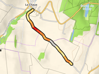 Rue de la Cantonale da La Chaux