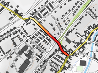 Rue de la Cavée z Bruay-La-Buissière