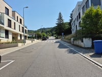 Rue de la Forêt über Rue des Sources
