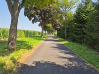 Rue de la Forêt über Rue des Sources