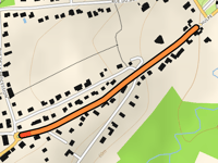 Rue de la Hulpe von Rosières