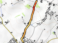 Rue de la Mitrouille z Blaringhem