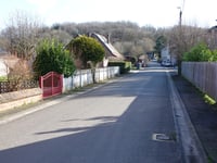 Rue de la Voie de Liège from Wonck