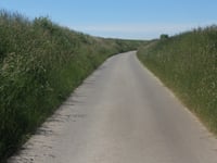 Rue de Lebiez from Wambercourt
