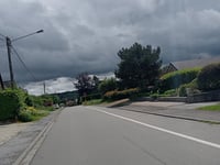 Rue de Luttre from Viesville