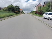 Rue de Luttre from Viesville