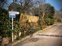 Rue du Pont von Chennevières sur Marne über Rue d’Houin