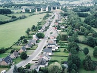 Rue de Montzen von Viaduct de Moresnet