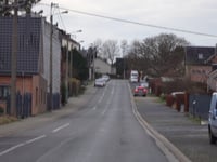 Rue de Montzen from Viaduct de Moresnet