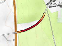 Rue de Roux von Fontaine l'Evêque