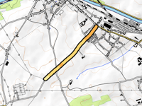 Rue de Trazegnies von Pont à Celles