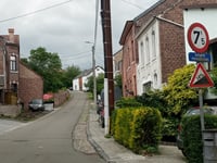 Rue de Trémouroux from Franière