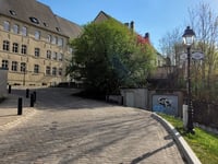 Rue de Trèves über Porte de Trèves