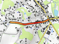 Rue de Wavre da Gistoux