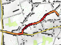 Rue des Bruyères von Rue des Cloutiers