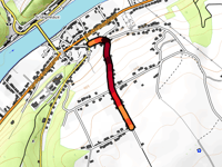 Rue des Eglantiers von Sclayn