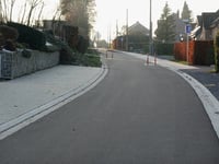 Rue des Fusillés from Membach