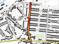 Rue des Presles z Calonne-Ricouart przez Rue des Écoles