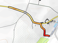 Rue des Rocs von Bougnies