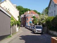 Rue des Trois Tilleuls from Wiener