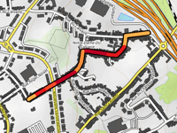 Rue Dieudonné Salme z Liège
