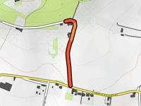 Rue du Carme from Ellignies-lez-Frasnes