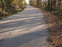 Rue du Garage from Eben-Emael