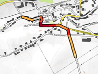 Rue du Grand Pont from Thy-le-Château