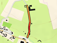 Rue du Moulin z Wicquinghem