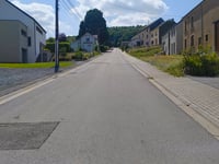 Rue du Paquis vanuit Halanzy