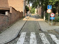 Rue du Rouge-Gorge from Watermael-Boitsfort