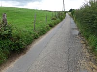 Rue du Sablon from Moresnet-Chapelle