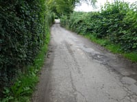 Rue du Sablon from Moresnet-Chapelle