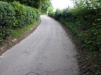Rue du Sablon from Moresnet-Chapelle
