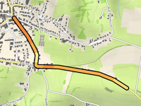 Rue du Sauny da Blegny