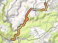 Rue du Timon von Vresse-sur-Semois über Monceau-en-Ardenne