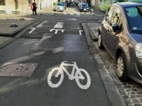 Rue Dupont from Bruxelles-Nord