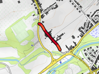 Rue Gaston Blot z Bruay-La-Buissière