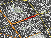 Rue Ménilmontant depuis Boulevard de Belleville