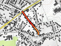 Rue rouge z Bruay-La-Buissière