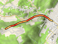 Russling Road from Hackettstown