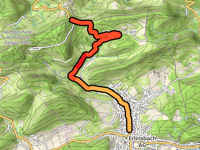 Saalhöhe from Erlinsbach
